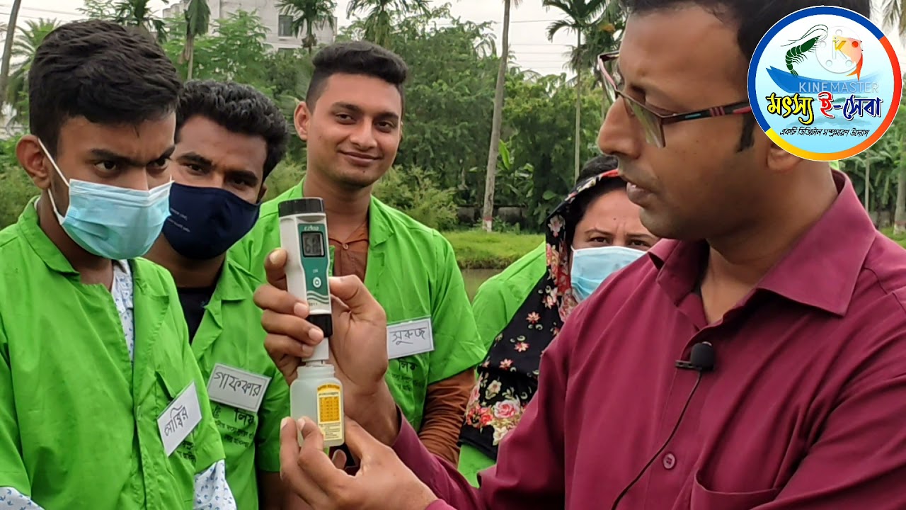 মাছ ও চিংড়ি চাষে পানি ও মাটির PH  নির্ণয়ের গুরুত্ব এবং পদ্ধতি হাতে-কলমে শিখুন । How to measure PH