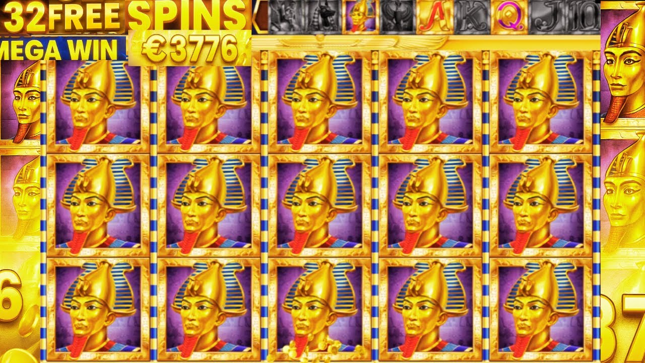 32 MEGA FREE SPINS on LEGACY OF DEAD  HUGE BIG WIN | INSANE SLOT BONUS ROUND