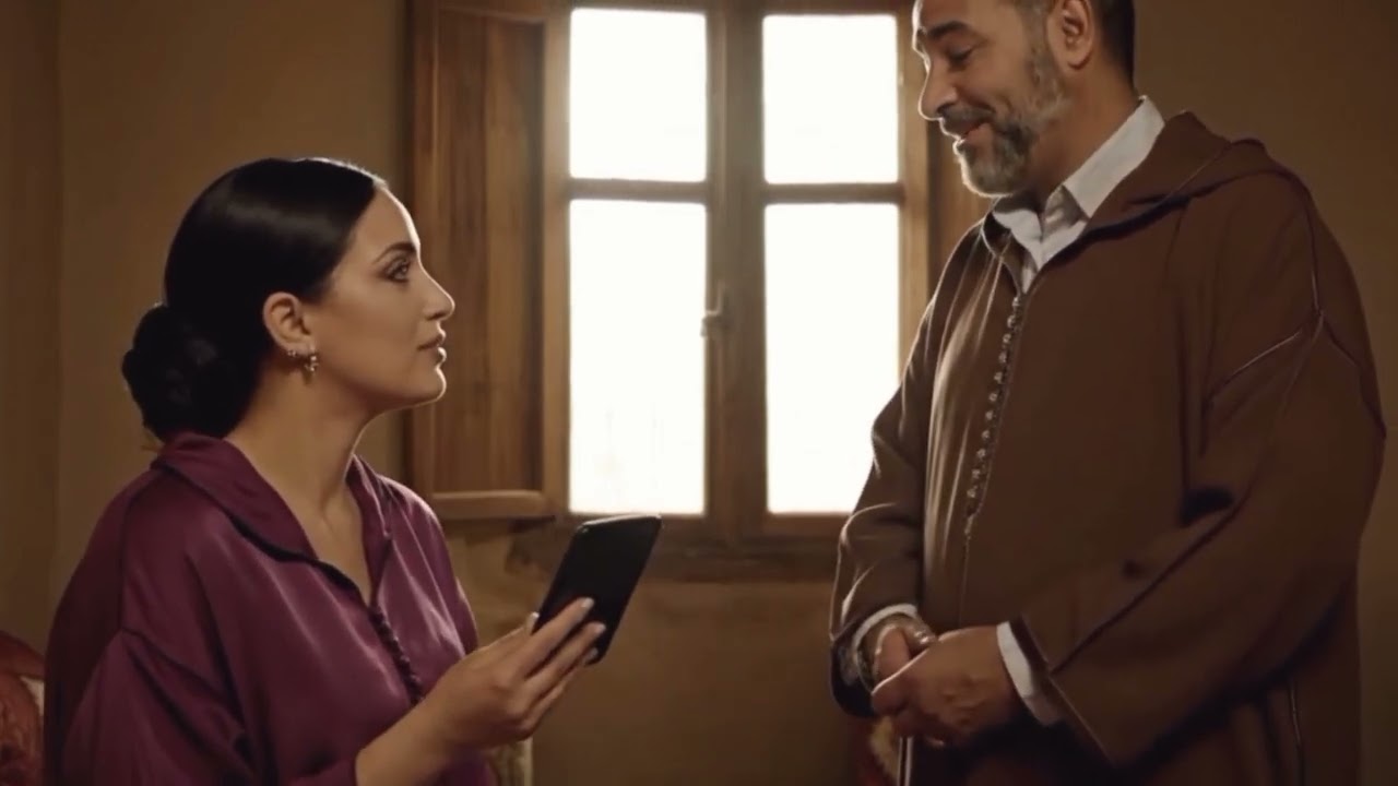 الحاج كيمشي لمدينة وكيخلي مرتو تسخر على الخدام