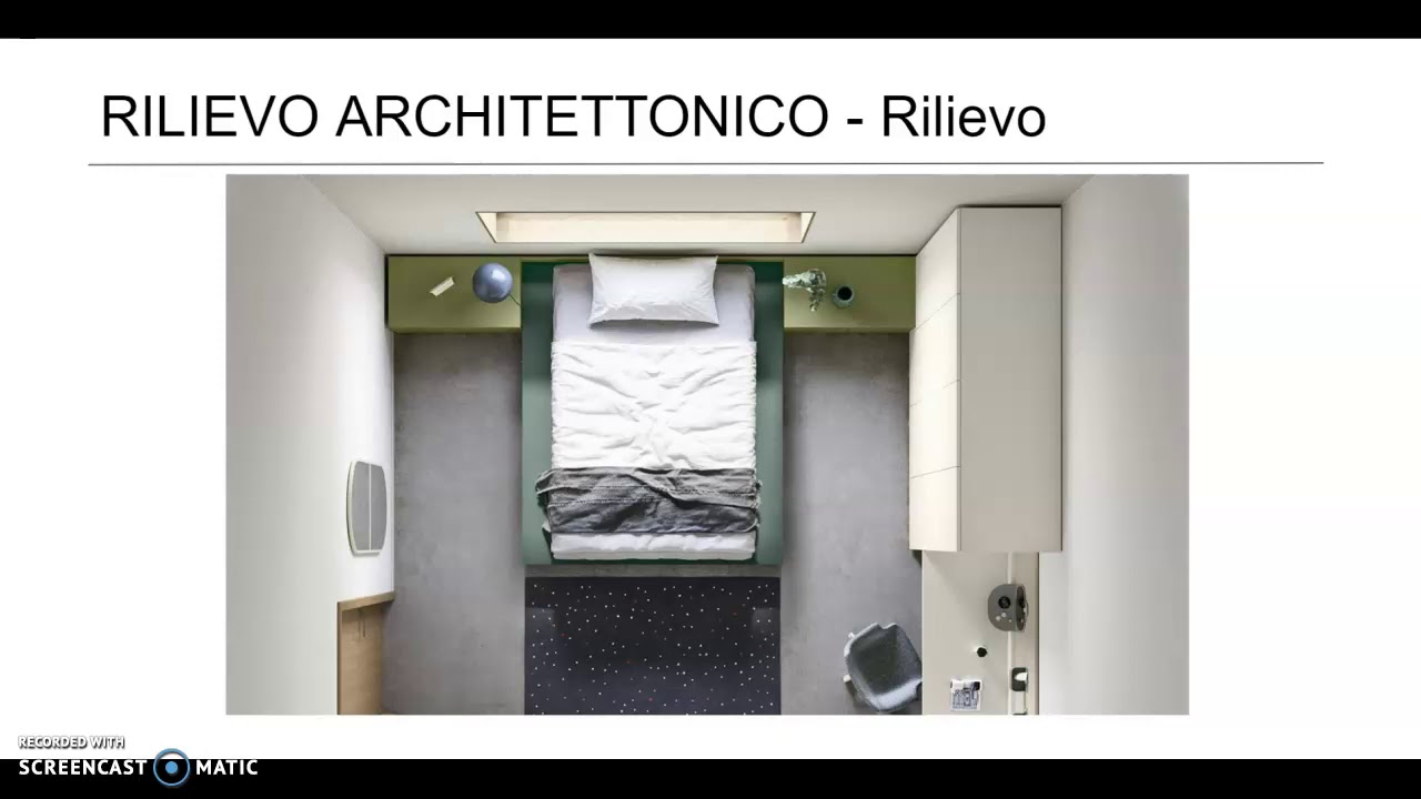 RILIEVO DI UNA STANZA