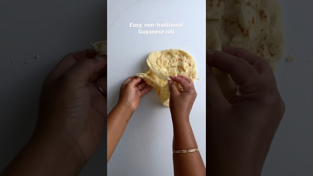 Beginner Friendly Easy Guyanese roti