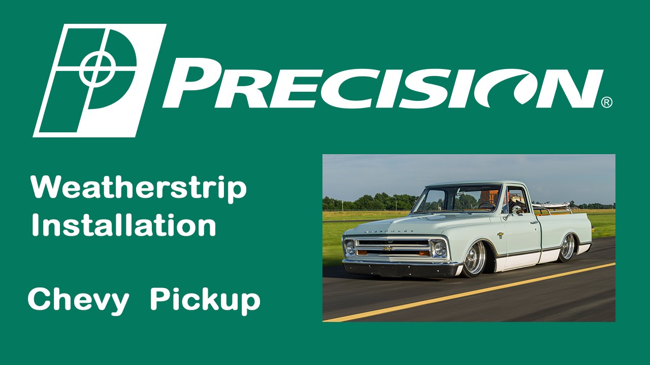 1967-1972 Chevy Truck Press on Door Seal Install