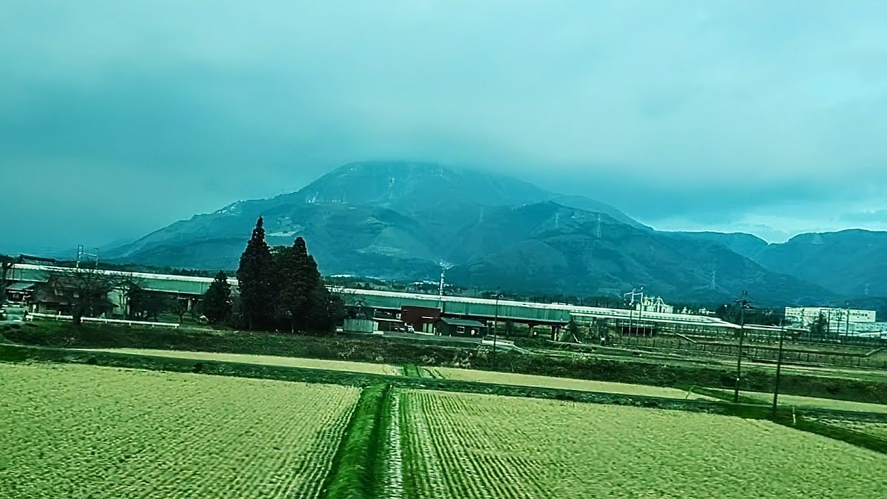 【JR東海道線】米原〜関ケ原間、左側車窓  Maibara  Sekigahara
