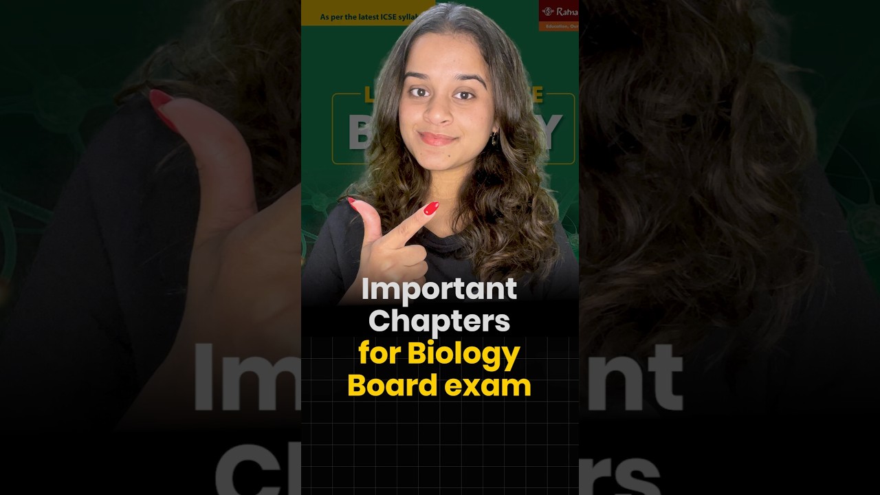 ICSE CLASS 10 Biology Important Chapters 💯 #icse #biology #class10