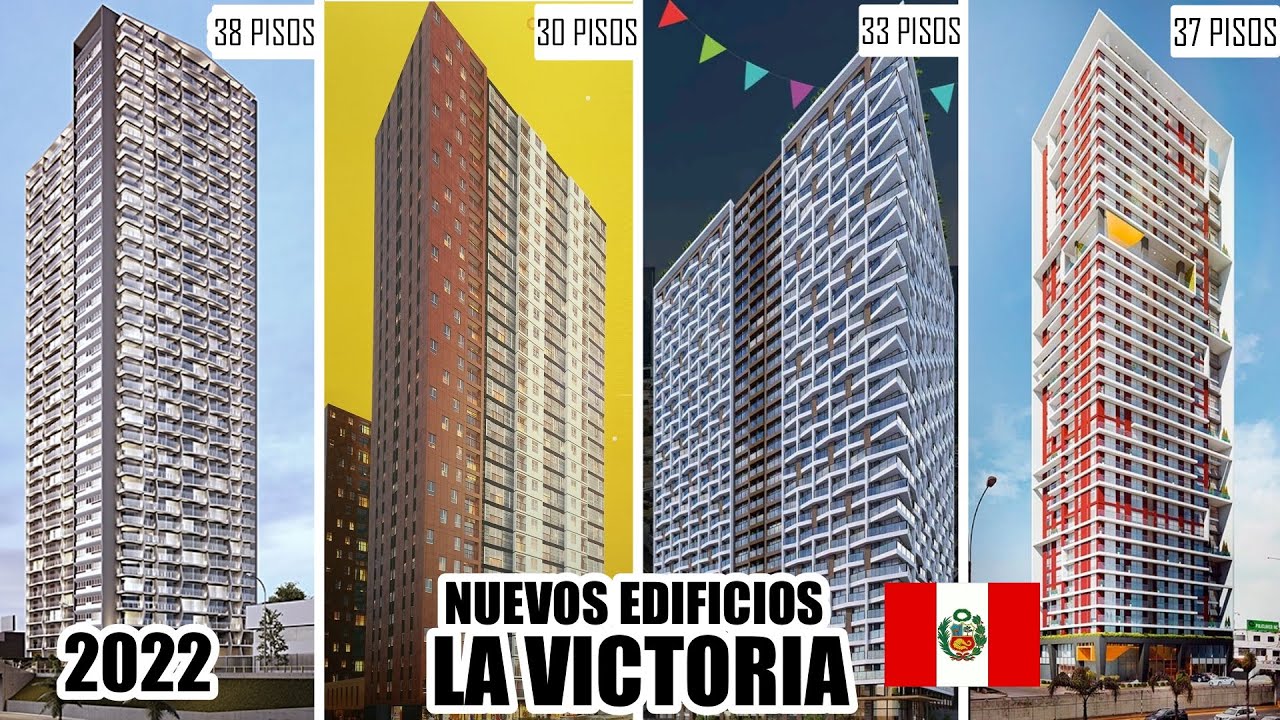 Nuevos Edificios de Gran Altura para la Victoria | Lima Perú 2022