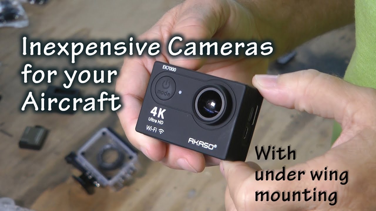 Aerial Videos: Choosing a Video Camera for your Experimental Aircraft