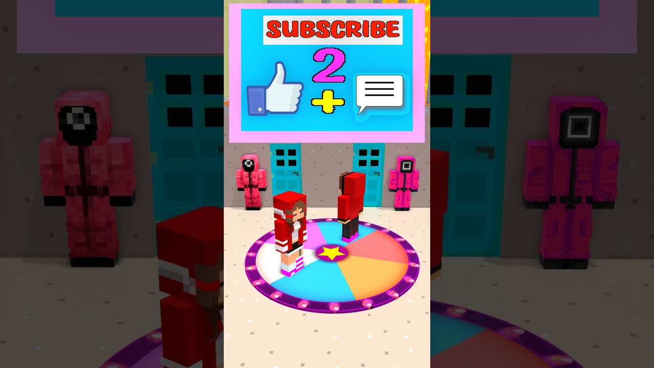 JJ & JJ's Sister Plays Squid Game Round and Round:Squid Game Season 2#shorts