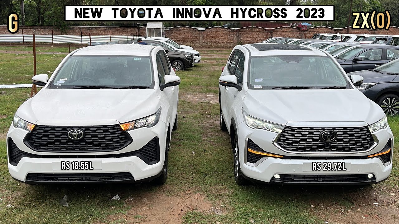 New Toyota Innova Hycross 2023 👌 Base Model vs Top Model | G vs Zx(O) - 11 Lakh ka Price Difference