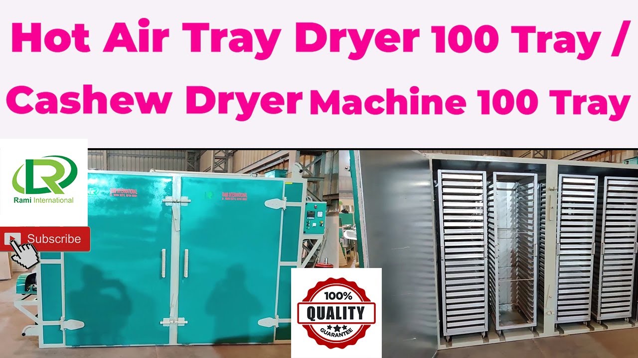 Hot Air Tray Dryer 100 Tray / Cashew Borma Dryer 100 Tray / Cashew Dryer Machine / Cashew Oven