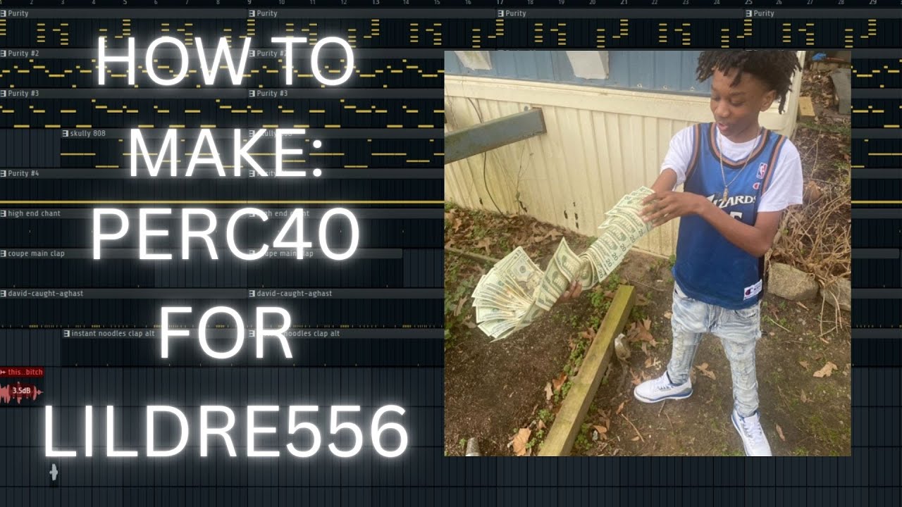 how to make perc40 type beats for lildre556 (prod way2fly)