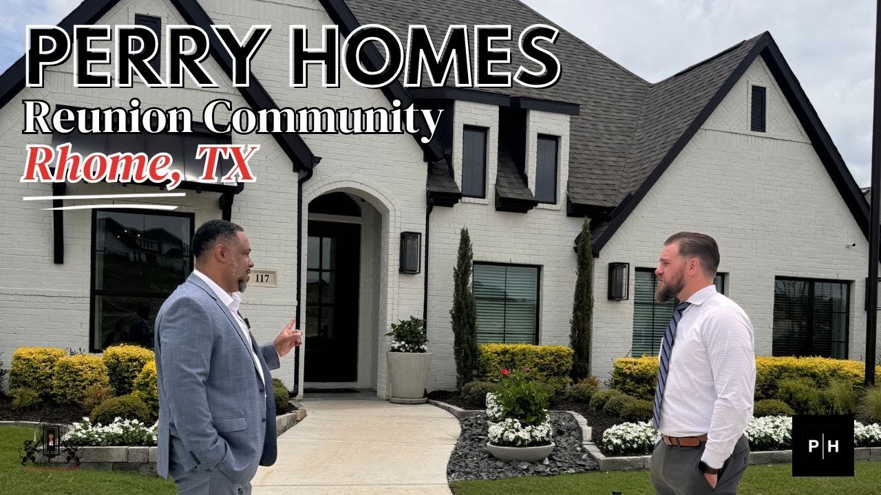 Experience The Ultimate Reunion Community In Rhome, Tx - New Perry Homes In the DFW Metroplex!
