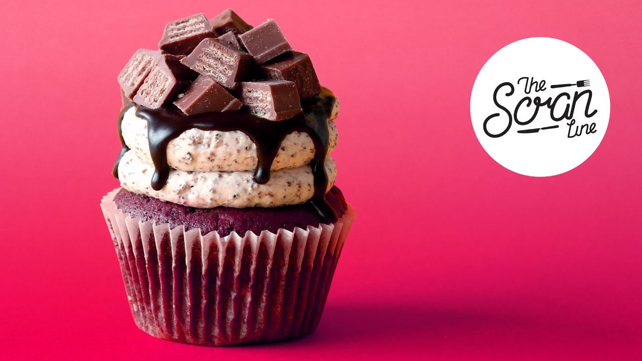 KIT KAT CUPCAKES - The Scran Line