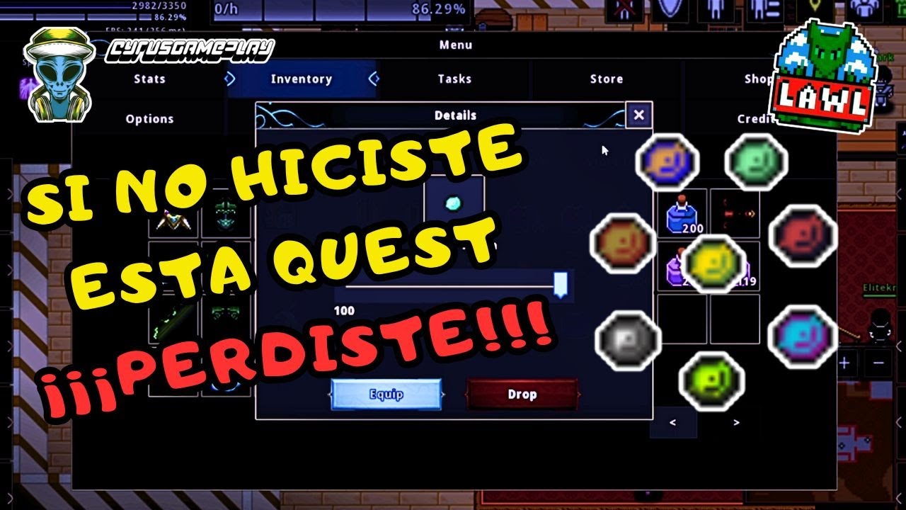 LAWL - SI NO HICISTE esta QUEST PERDISTE en LAWL #lawlmmorpg