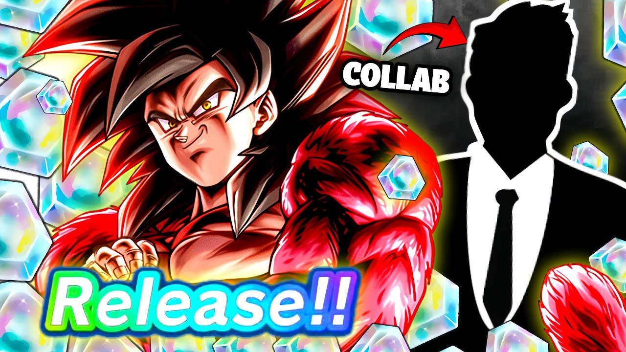 ULTRA FULL POWER SSJ4 GOKU COLLAB SUMMON!! (Dragon Ball legends) 