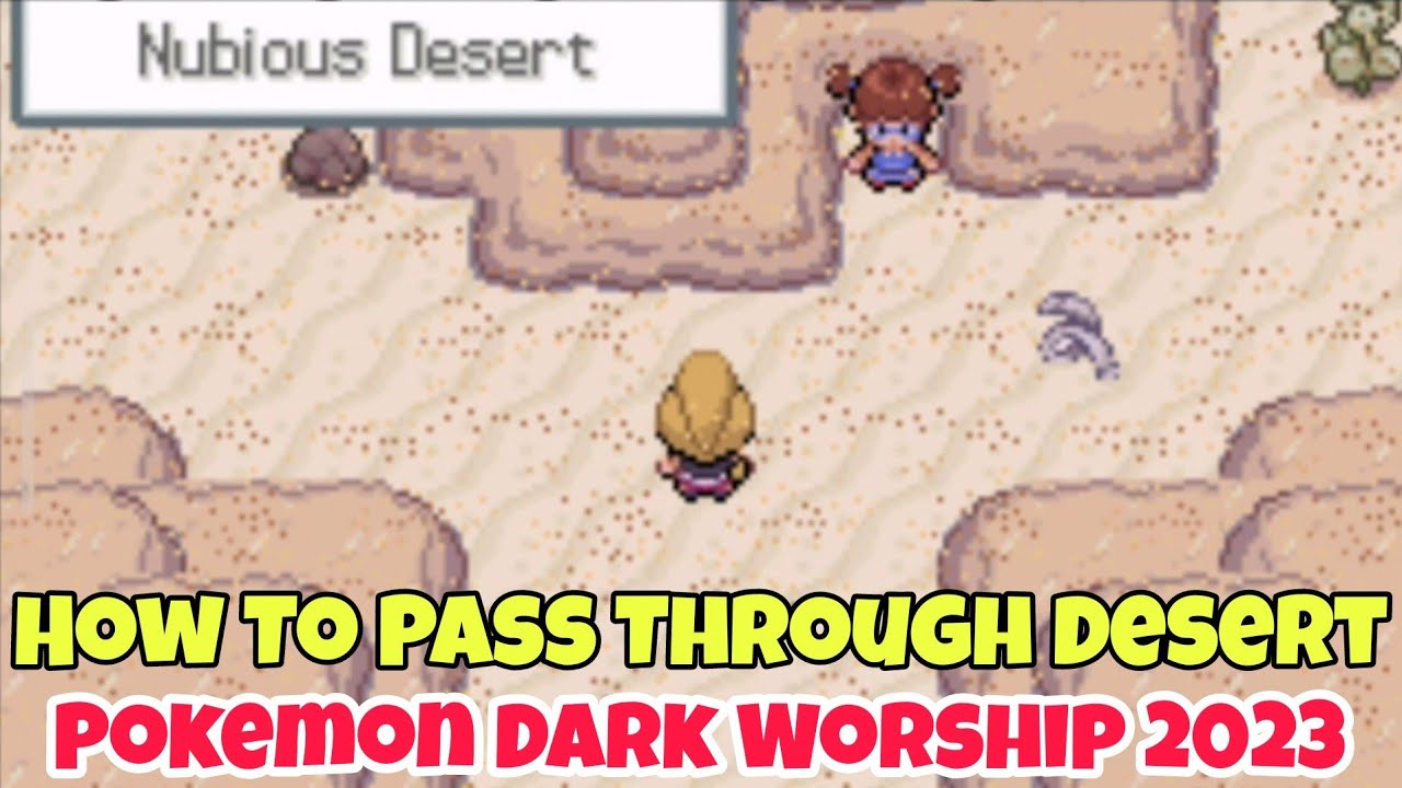 How To Get Go-Goggles To Pass Desert In Pokemon Dark Worship 2023