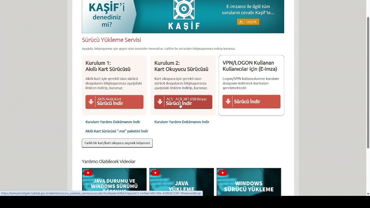 E - İmza Bilgisayara Nasıl Kurulur? EBYS İçin KAMU SM / TÜRKSAT E- İmza Kurulumu