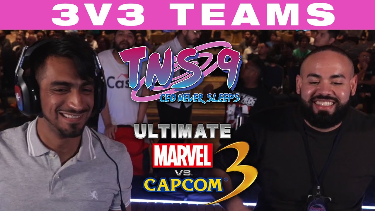 TNS 9 UMvC3 3v3 Teams Tournament (Justin Wong RayRay LiberalTerminator Frankie G ESCALANTE Marvelo)
