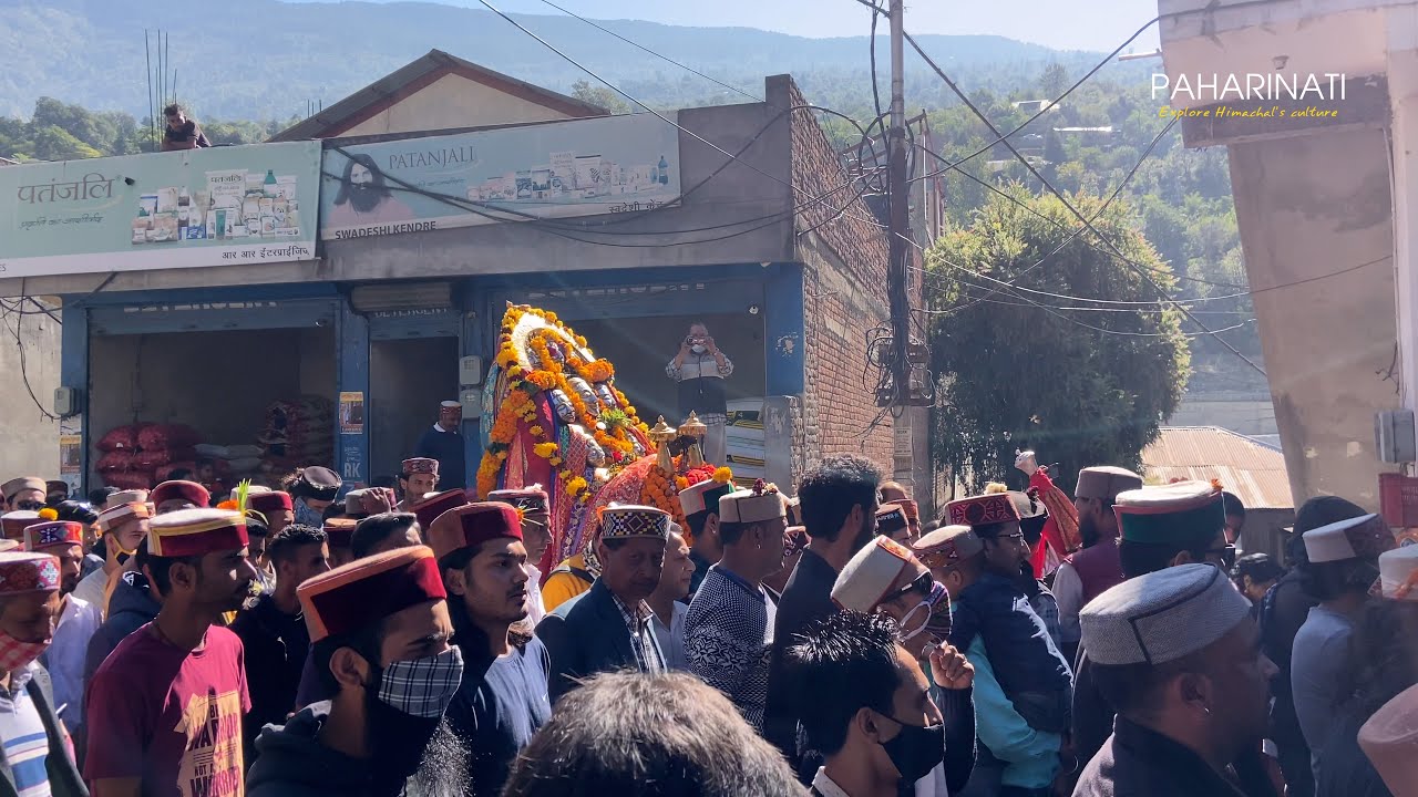 देवी माँ हिडिम्बा जी का कुल्लू दशहरा 2021 आगमन - Arrival of Mata Hidimba Kullu Dussehra 2021