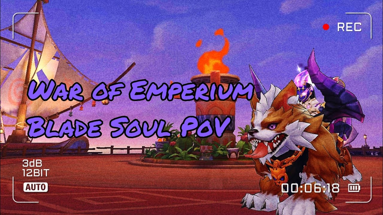 War of Emperium | KAMIKAZE vs Rebels, Crimson, VVVS, Infinite Omnia | Blade Soul PoV