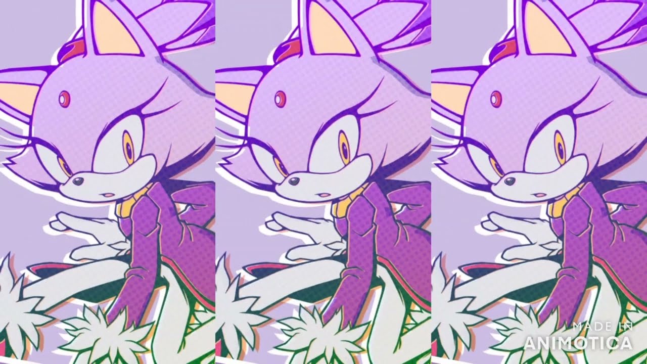 Firework Version Blaze the cat