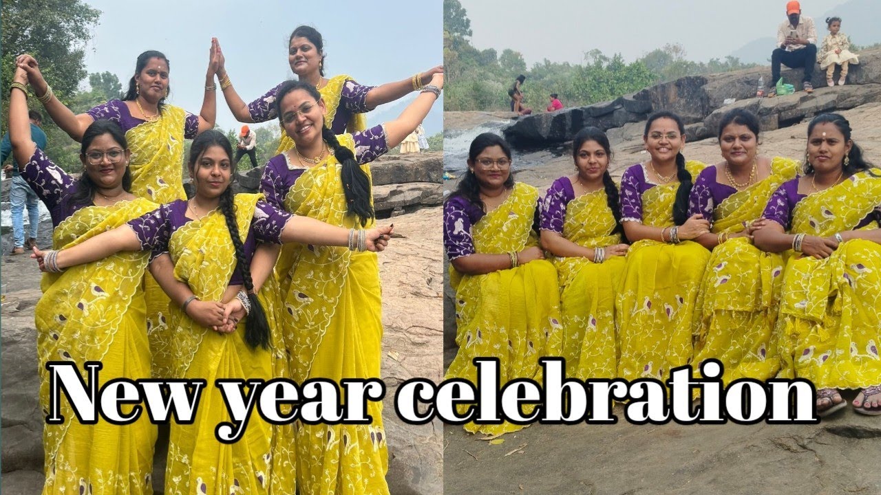 New year celebration with my Gang #swathi home and beauty
