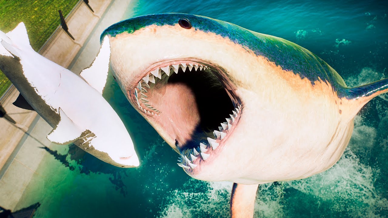 O Mais Poderoso, Megalodon! Mega vs Mosassauro | Jurassic World Evolution 2: Park managers | (PT/BR)