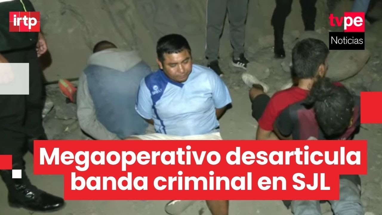 Megaoperativo en SJL: cuatro detenidos con armas, drogas y municiones tras intervención policial
