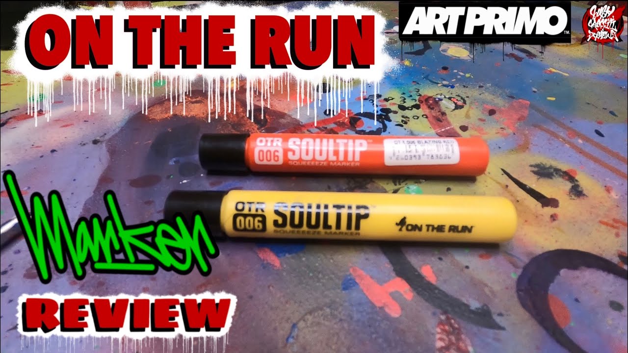 On The Run 006 soultip Squeeeeze Marker Review (chill day time tags)