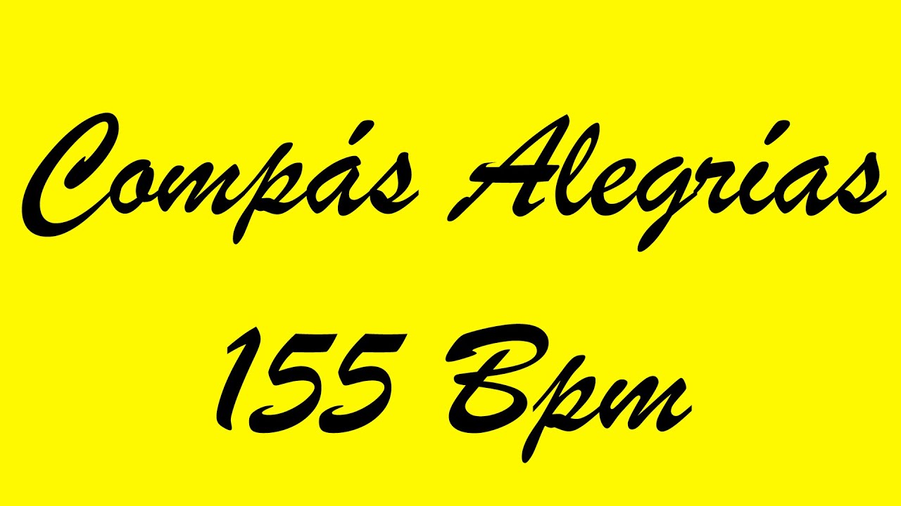Compás Alegrías 155 Bpm - Bases Flamencas
