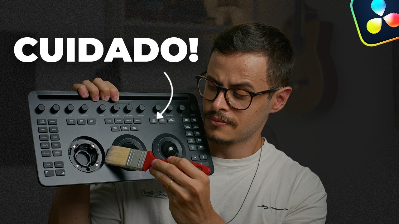 Guia Completo de como limpar sua Micro Color Panel Blackmagic