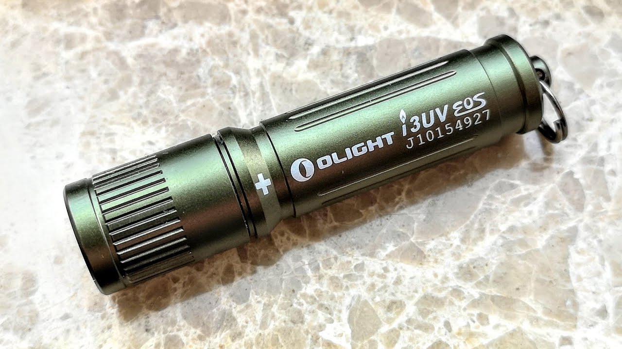Olight i3UV eos - a first look at Olight first UV flashlight