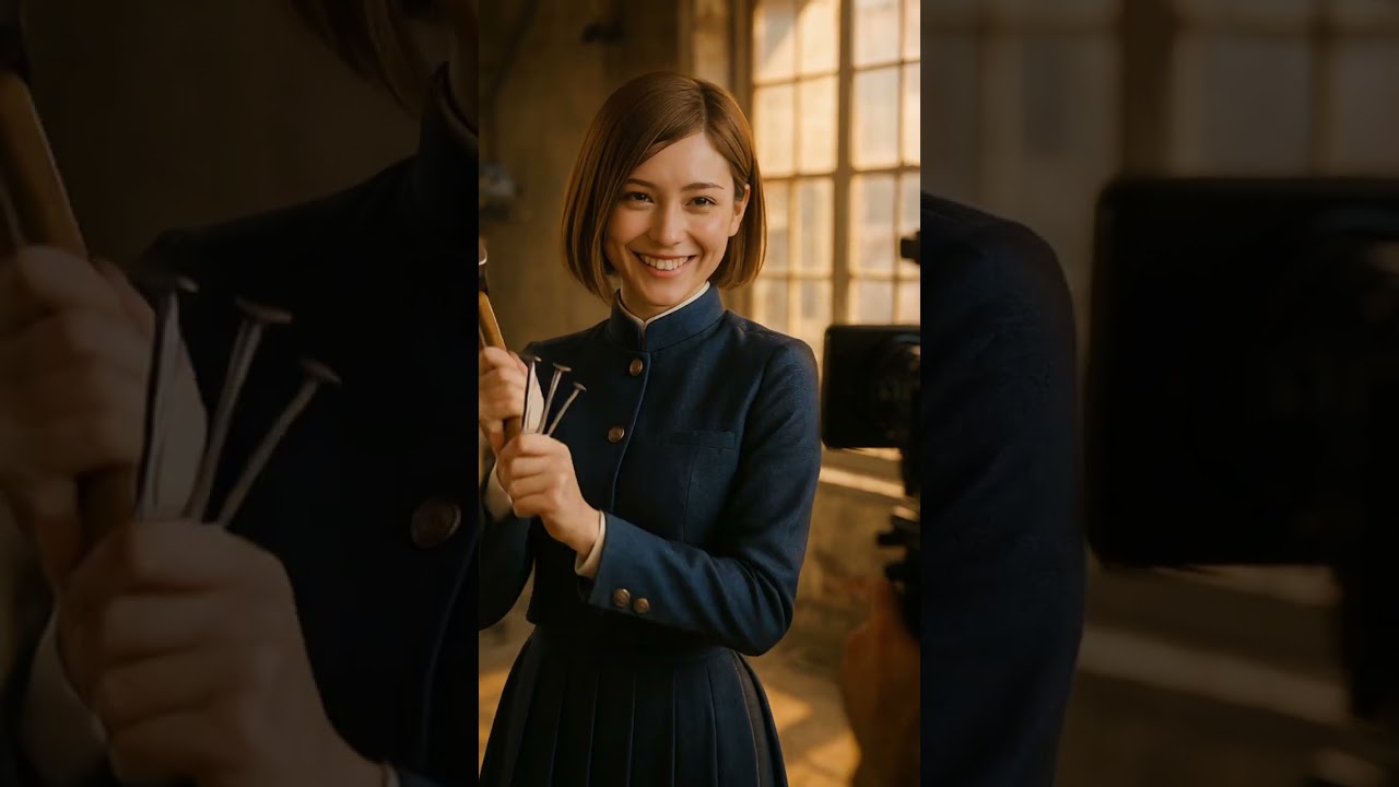 Nobara Kugisaki&rsquo;s Confident Smile 💄 Hammer Raised, Power Unleashed ⚡