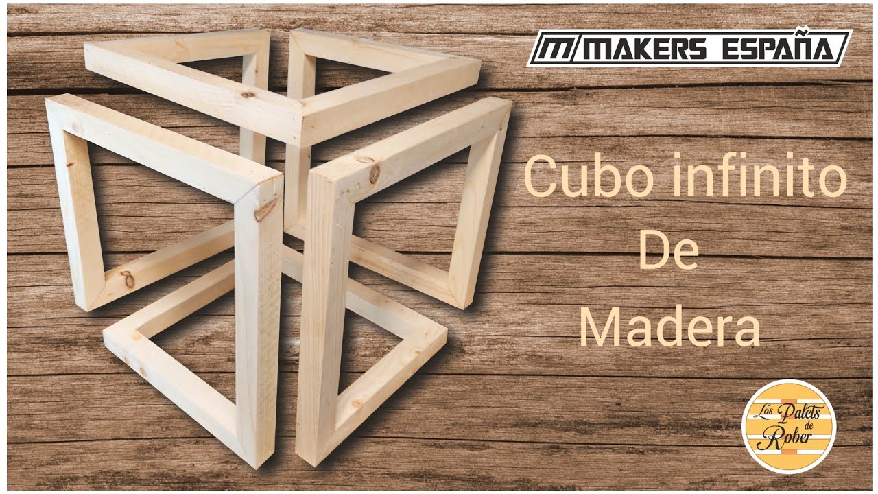 Cubo Infinito de Madera