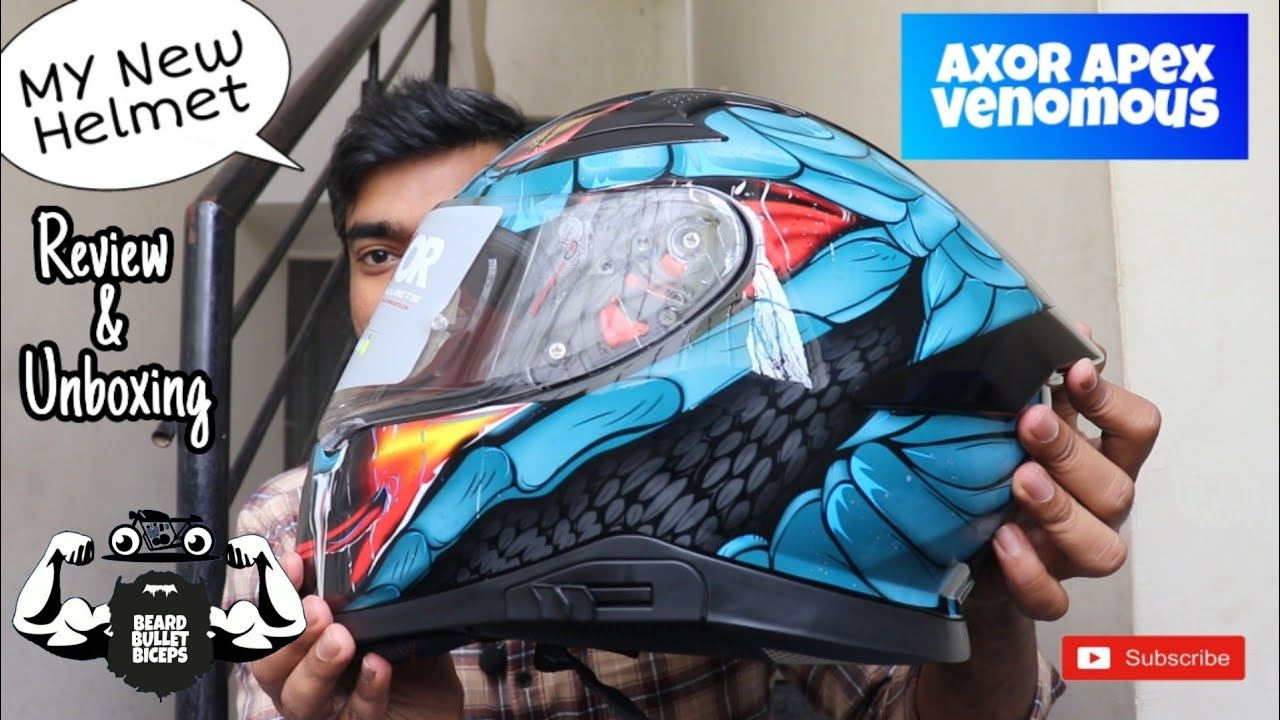 Axor Apex Venomous Helmet Review and Unboxing | Jan 2022