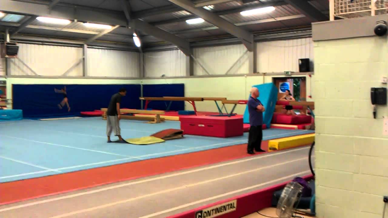 Sophie harrow gymnastics full twisting double back