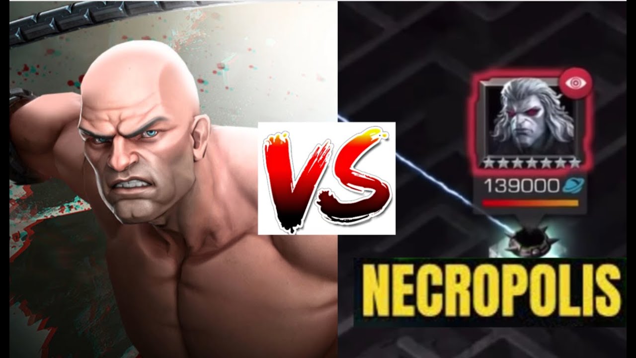 Abs Man vs Necropolis Knull with 8 Million Health