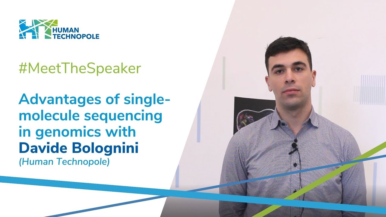 #MeetTheSpeaker - Advantages of single-molecule sequencing in genomics with Davide Bolognini