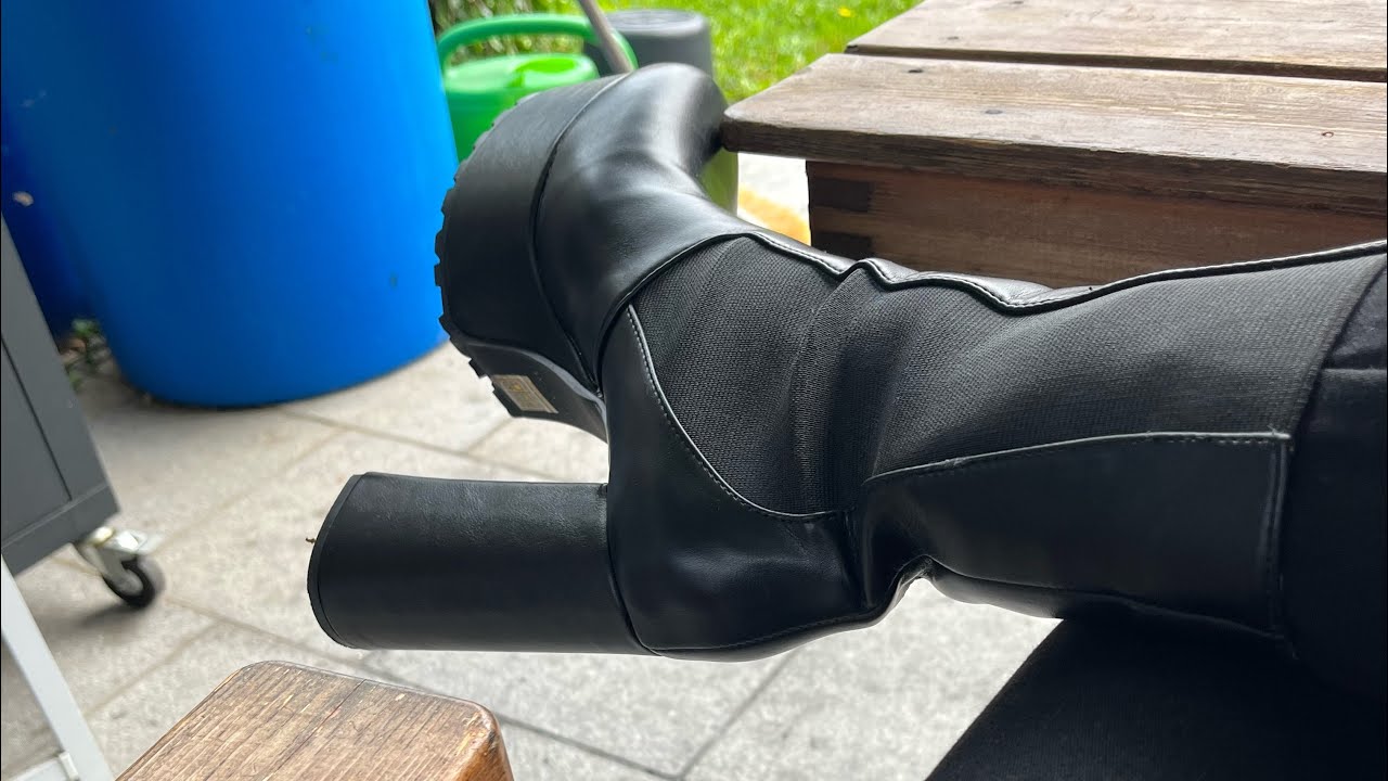my new 17cm heeled boots