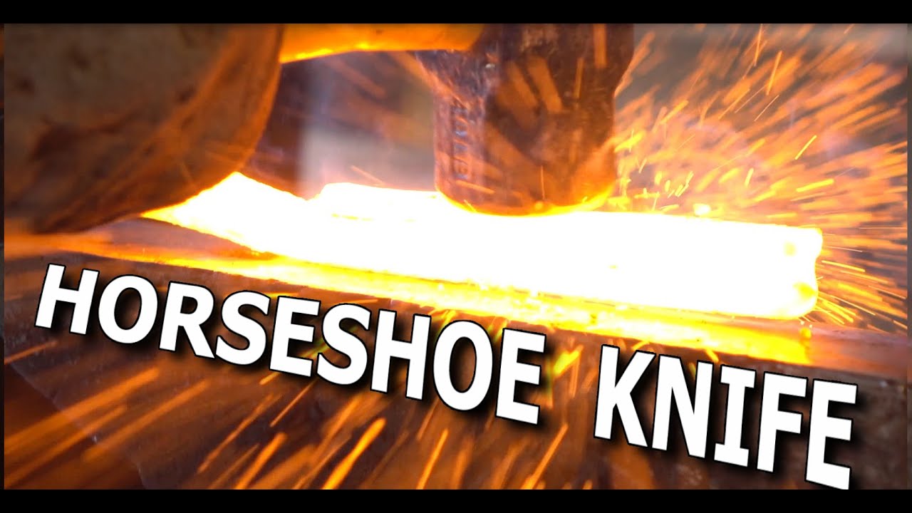 Forging a Knife from Horseshoes