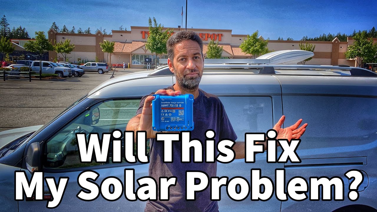 Will This Solve My Solar Problem? | Victron Solar Charge Controller, Paulsbo, Vikings #adayinalife