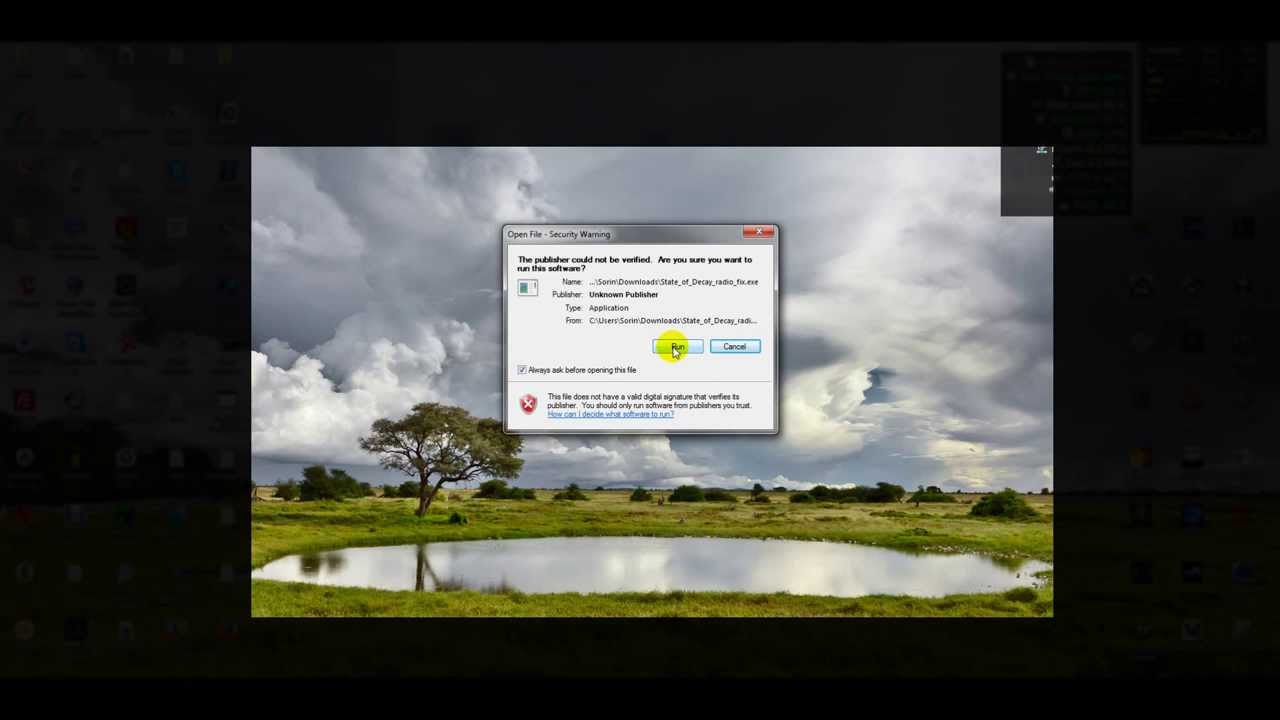 State of Decay PC Early Accesss  Fix for Radio button