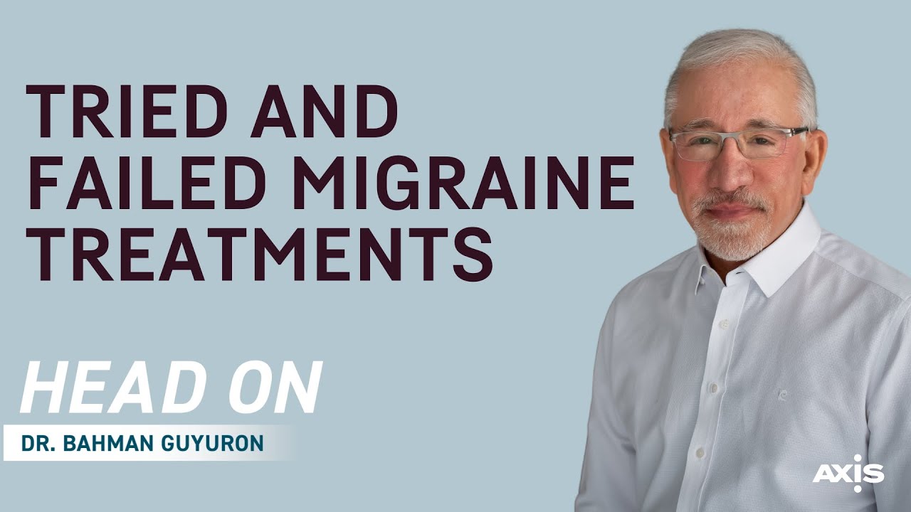 Tried and failed migraine treatments