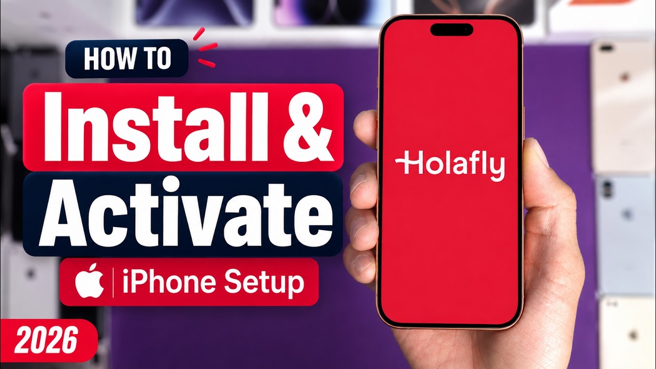 Holafly eSIM iPhone Setup (2026) | How to Install & Activate Holafly eSIM