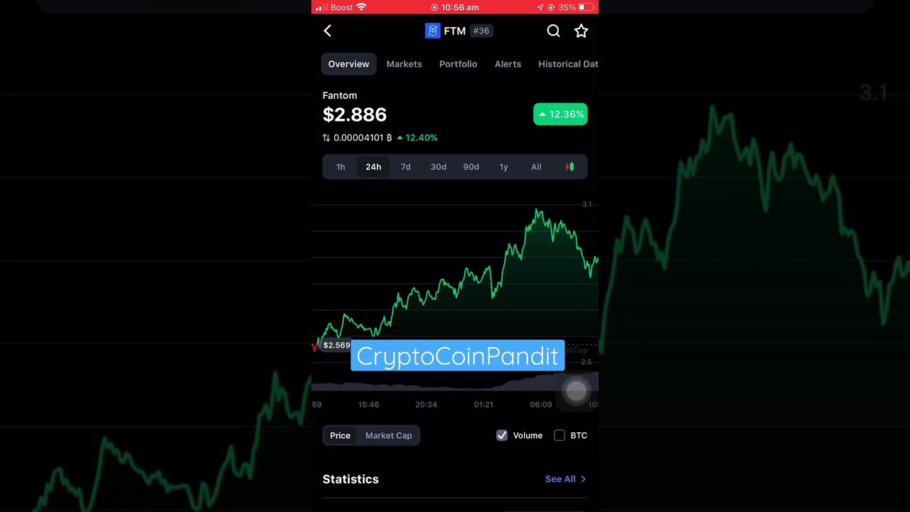 Fantom Boom 💥 #crypto #shorts #fantom #FTM