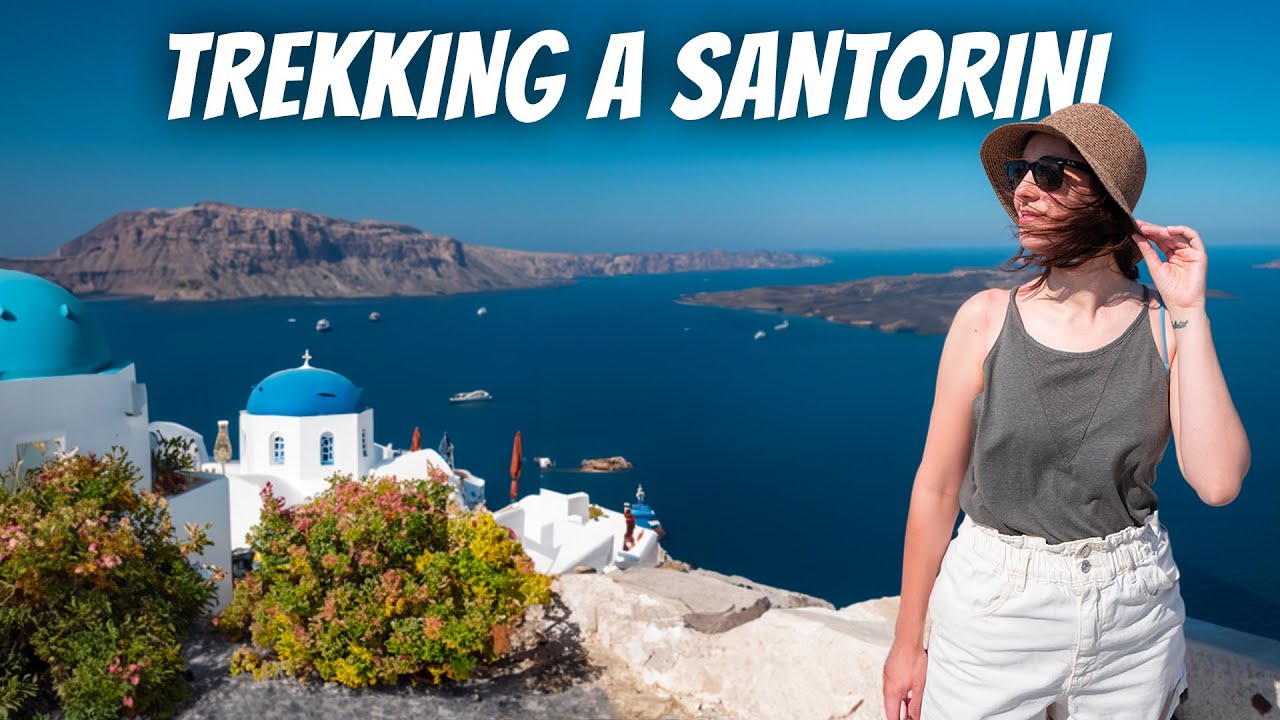 A SANTORINI da Fira a Oia 🇬🇷 Camminiamo sulla caldera a picco sul mare