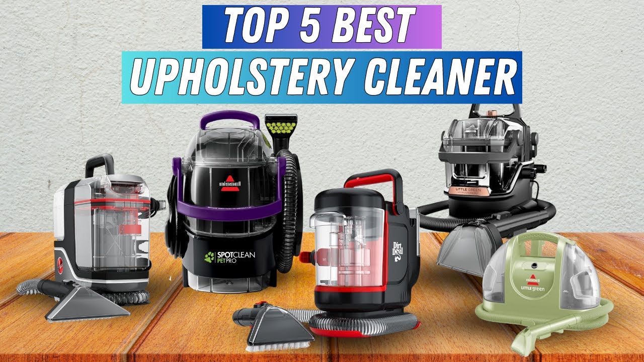 ▶️ Top 5 Best Upholstery Cleaner Machines 2025 | Deep Clean Your Furniture & Car Seats