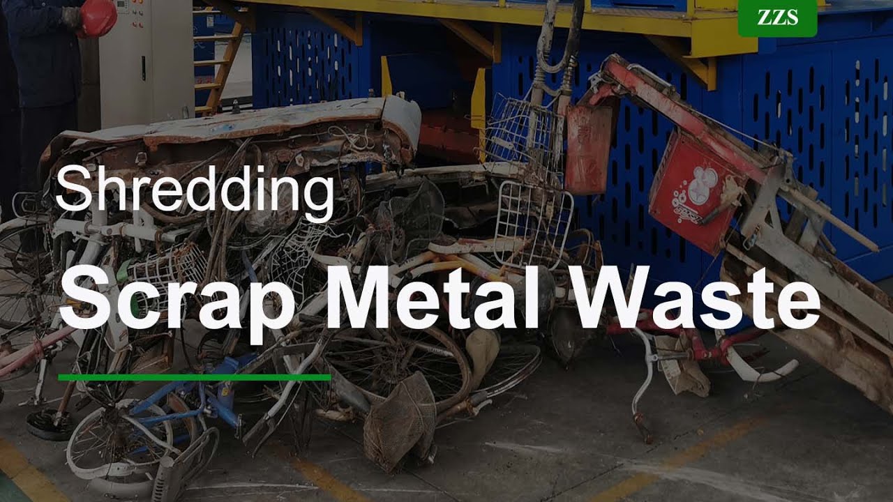Vertical Shredder | Vertical Scrap Metal Shredder Machine
