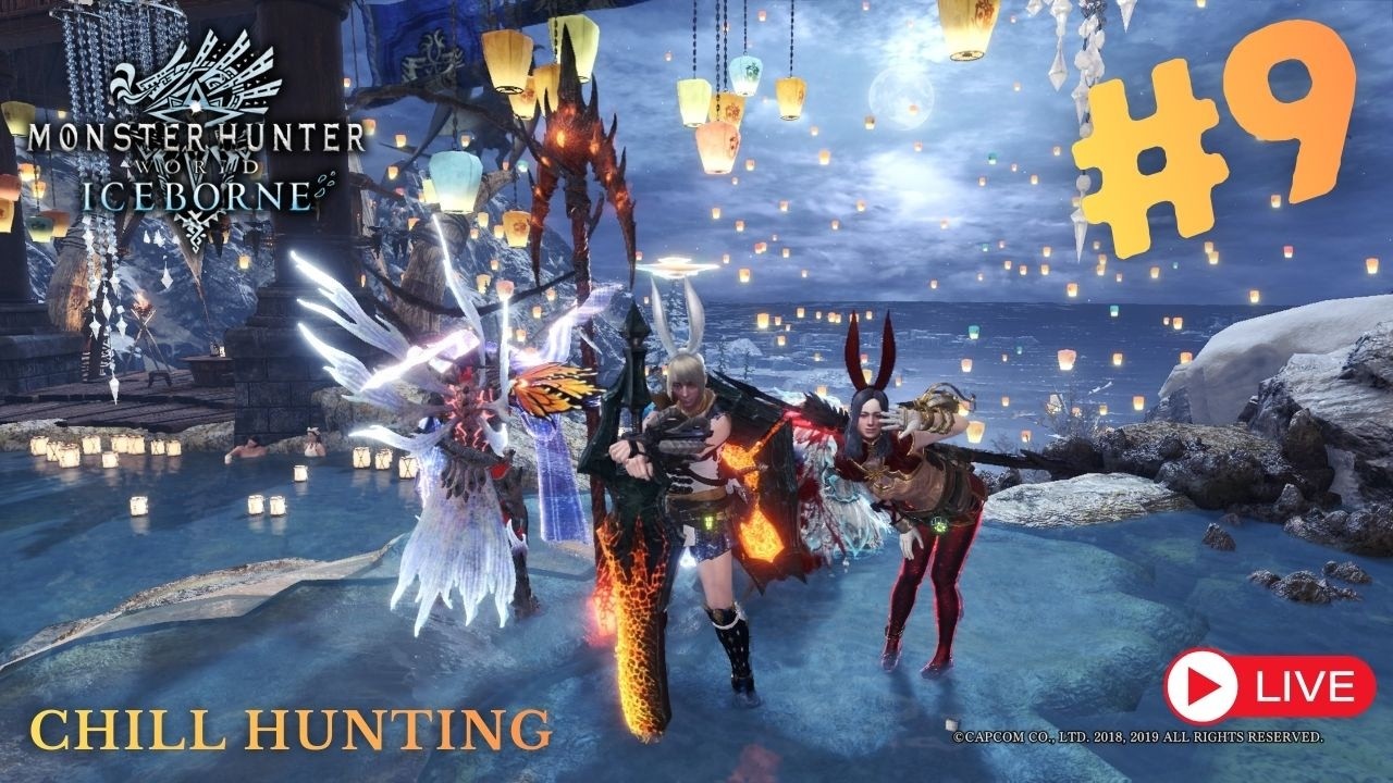 SAATNYA BERBURU SafiJiva SAMPE PAGI | Monster Hunter World Iceborne PS5 Live