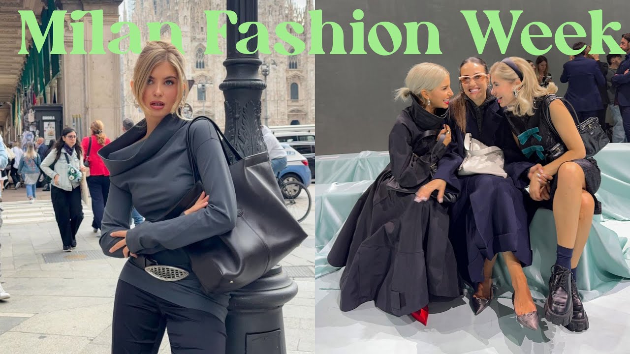 I went to Milan fashion week and all I did was Prada and Gucci
