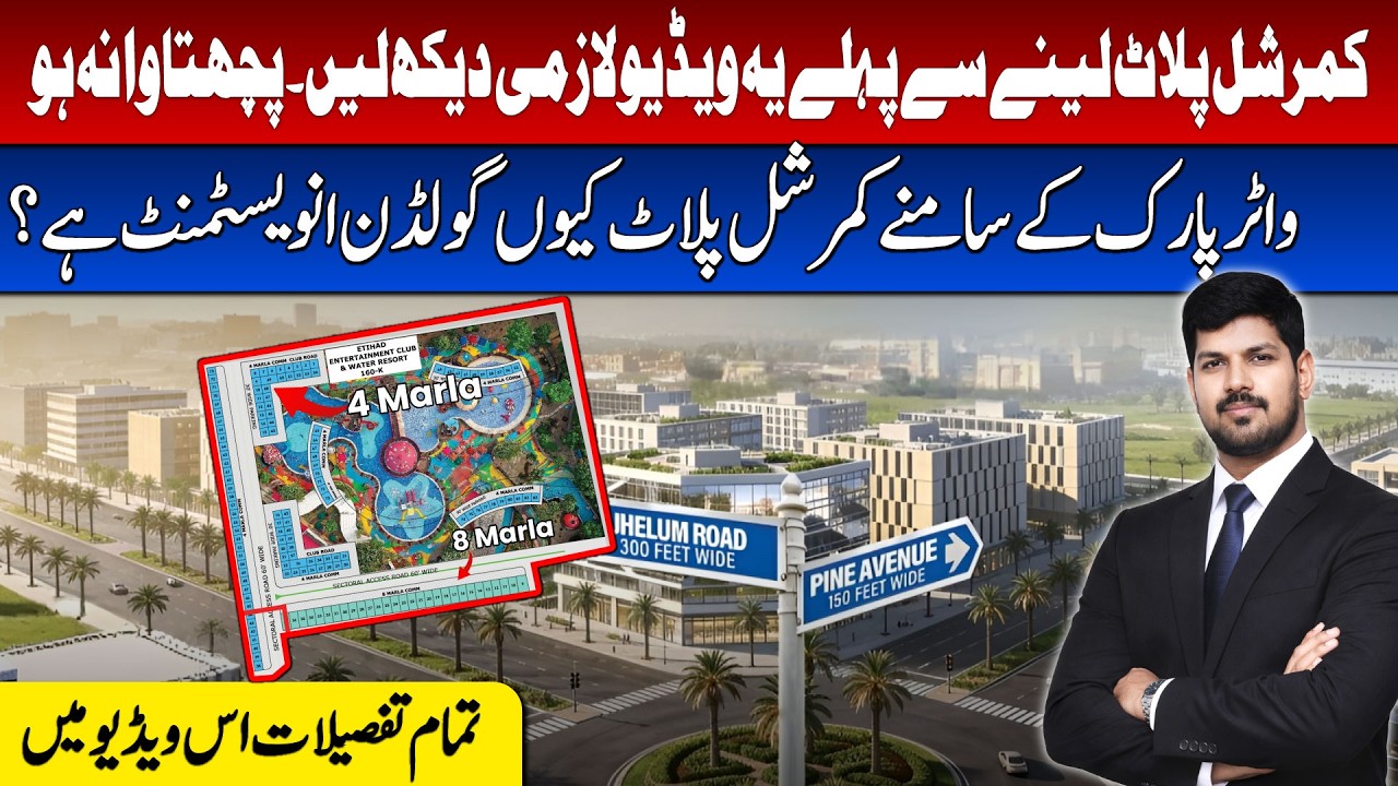 Etihad Town Phase 3 Commercial Plots | Best Investment in Lahore 2026 | Latest Rates